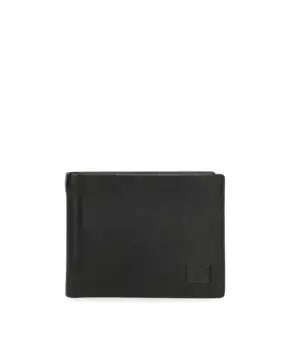 Мужской кошелек Marshal черный кожаный Pepe Jeans, черный