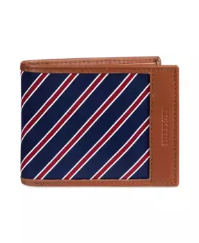 Мужской кошелек Overlay Passcase Tommy Hilfiger, коричневый/бежевый