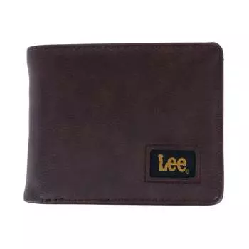 Мужской кошелек Pebble Grain Traveler Lee, коричневый