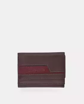 Мужской кошелек PIERRE CARDIN из кожи черного/синего цвета, коричневый