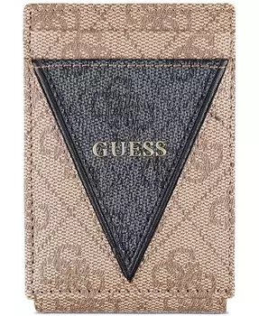 Мужской кошелек Quattro Patchwork с треугольным логотипом GUESS, мультиколор