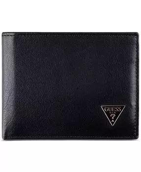 Мужской кошелек с логотипом Chavez Pocketmate GUESS, черный
