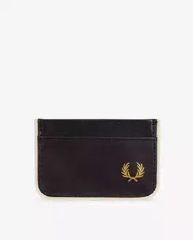 Мужской кошелек с логотипом Fred Perry, чёрный