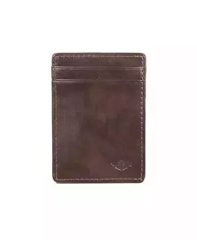 Мужской кошелек с RFID-картой и передним карманом Dockers, коричневый