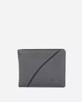 Мужской кошелек Summer Song серый кожаный Abbacino, серый