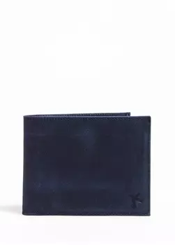 Мужской кошелек темно-синий Fabrika