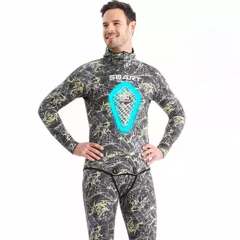 Мужской костюм для рыбалки и охоты Sharbat, желтый гидрокостюм для подводного плавания, размер 1,5 мм (для получения других характеристик, пожалуйста, свяжитесь со службой поддержки клиентов) SBART