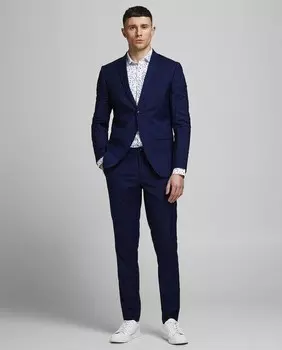 Мужской костюм-двойка Jack & Jones, индиго