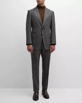 Мужской костюм Grand Sharkskin Shelton TOM FORD, цвет Grey