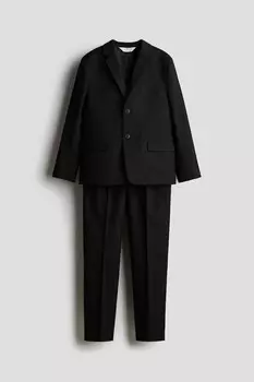Мужской костюм H&M, черный