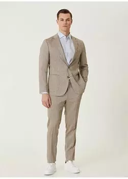 Мужской костюм из норки с нормальной талией Slim Fit 1090711 Network, норковый