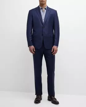 Мужской костюм из твердой шерсти Giorgio Armani