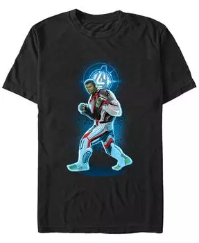 Мужской костюм Marvel Avengers Endgame Hulk Armor, футболка с коротким рукавом Fifth Sun, черный