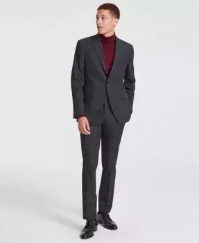 Мужской костюм Modern-Fit Nested DKNY, серый