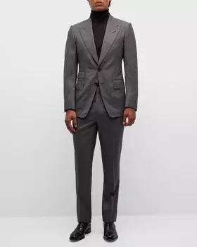 Мужской костюм Shelton Micro Basketweave TOM FORD