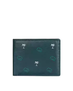 Мужской кожаный кошелек Dundee темно-синего цвета с блокировкой Rfid SKPAT