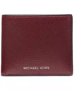 Мужской кожаный кошелек Mason Michael Kors, фиолетовый