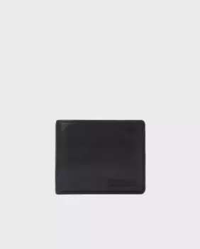 Мужской кожаный кошелек на молнии черного цвета Pikolinos, черный