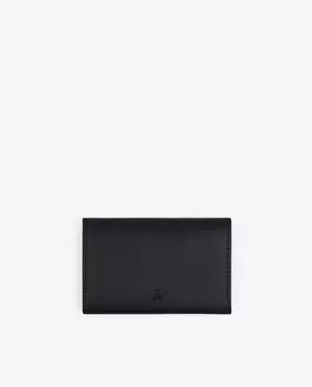 Мужской кожаный кошелек с гравировкой черепа Scalpers