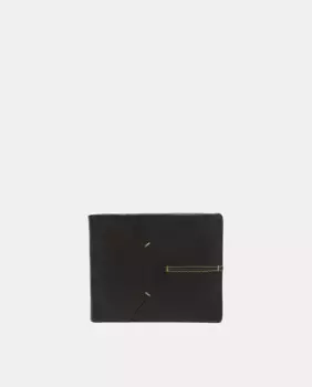 Мужской кожаный кошелек с защитой RFID коричневого цвета Abbacino, коричневый