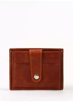 Мужской кожаный кошелек Taba 11X9x2 см Frk 335 Crayz Fabrika, загар