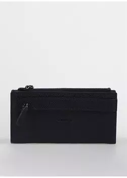 Мужской кожаный кошелек темно-синего цвета 19x9x3 смfrk 337 Fabrika, темно-синий