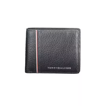 Мужской кожаный кошелек Tommy Hilfiger для мужчин, синий