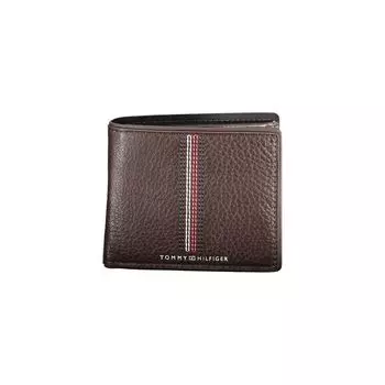 Мужской кожаный кошелек Tommy Hilfiger, коричневый