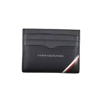 Мужской кожаный кошелек Tommy Hilfiger, синий