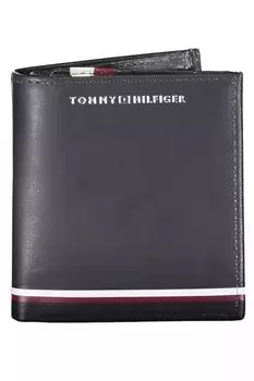Мужской кожаный кошелек Tommy Hilfiger, синий