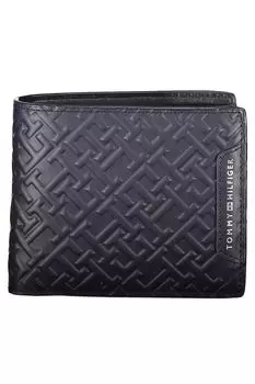 Мужской кожаный кошелек Tommy Hilfiger, синий