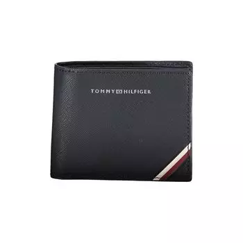 Мужской кожаный кошелек Tommy Hilfiger, синий
