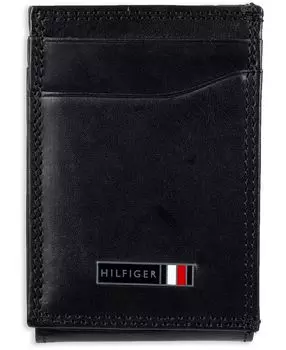 Мужской кожаный кошелек York с магнитной отделкой Tommy Hilfiger