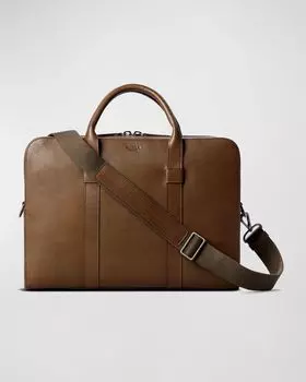 Мужской кожаный портфель для ноутбука Guardian Heritage Shinola, цвет Brown