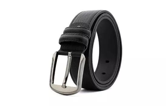 Мужской кожаный ремень ALIEN BANG, Издание в черной подарочной коробке