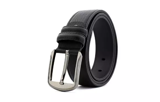 Мужской кожаный ремень ALIEN BANG, Коричневая подарочная коробка со звездным небом