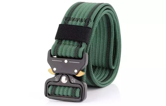 Мужской кожаный ремень ALIEN BANG, Серый