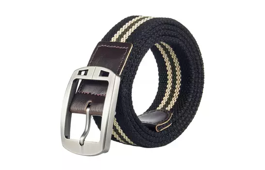 Мужской кожаный ремень ALIEN BANG, Серый