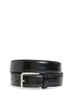 Мужской кожаный ремень Barrett, черный