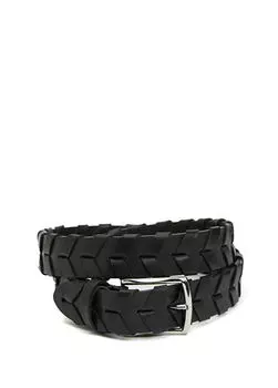 Мужской кожаный ремень Beymen Club, черный