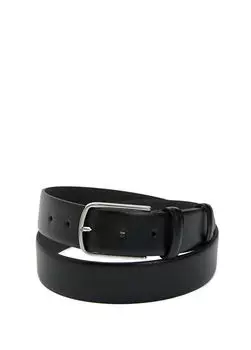 Мужской кожаный ремень Beymen Club, черный