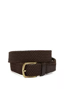 Мужской кожаный ремень Beymen Club, коричневый