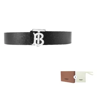 Мужской ремень Burberry, черный