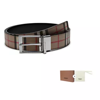 Мужской кожаный ремень Burberry
