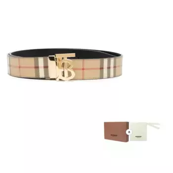 Мужской кожаный ремень Burberry