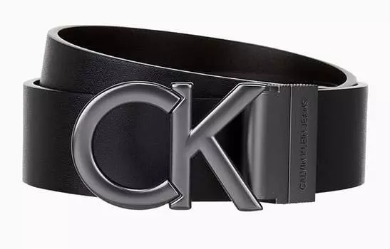 Мужской кожаный ремень Calvin Klein, Black