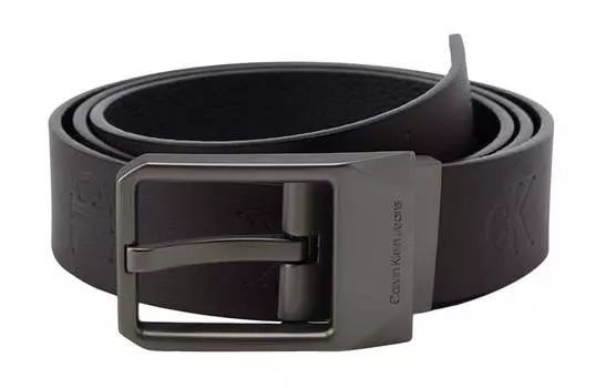 Мужской кожаный ремень Calvin Klein, Black