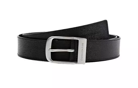 Мужской кожаный ремень Calvin Klein, black