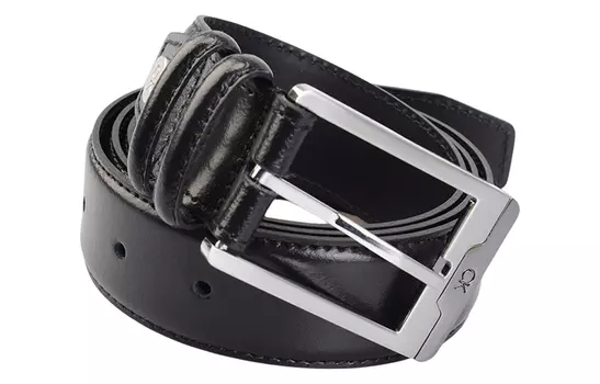 Мужской кожаный ремень Calvin Klein, Black