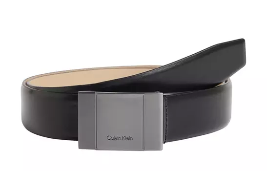 Мужской кожаный ремень Calvin Klein, Black